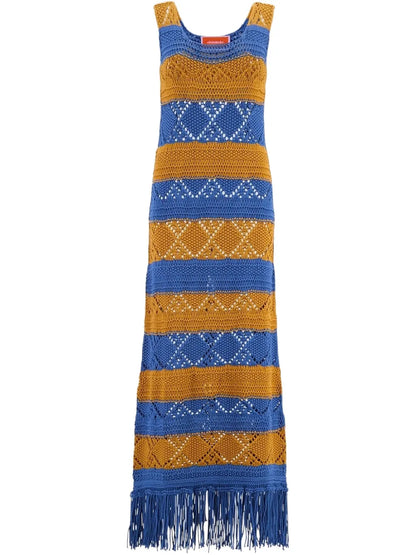 Striped Knitted Dress