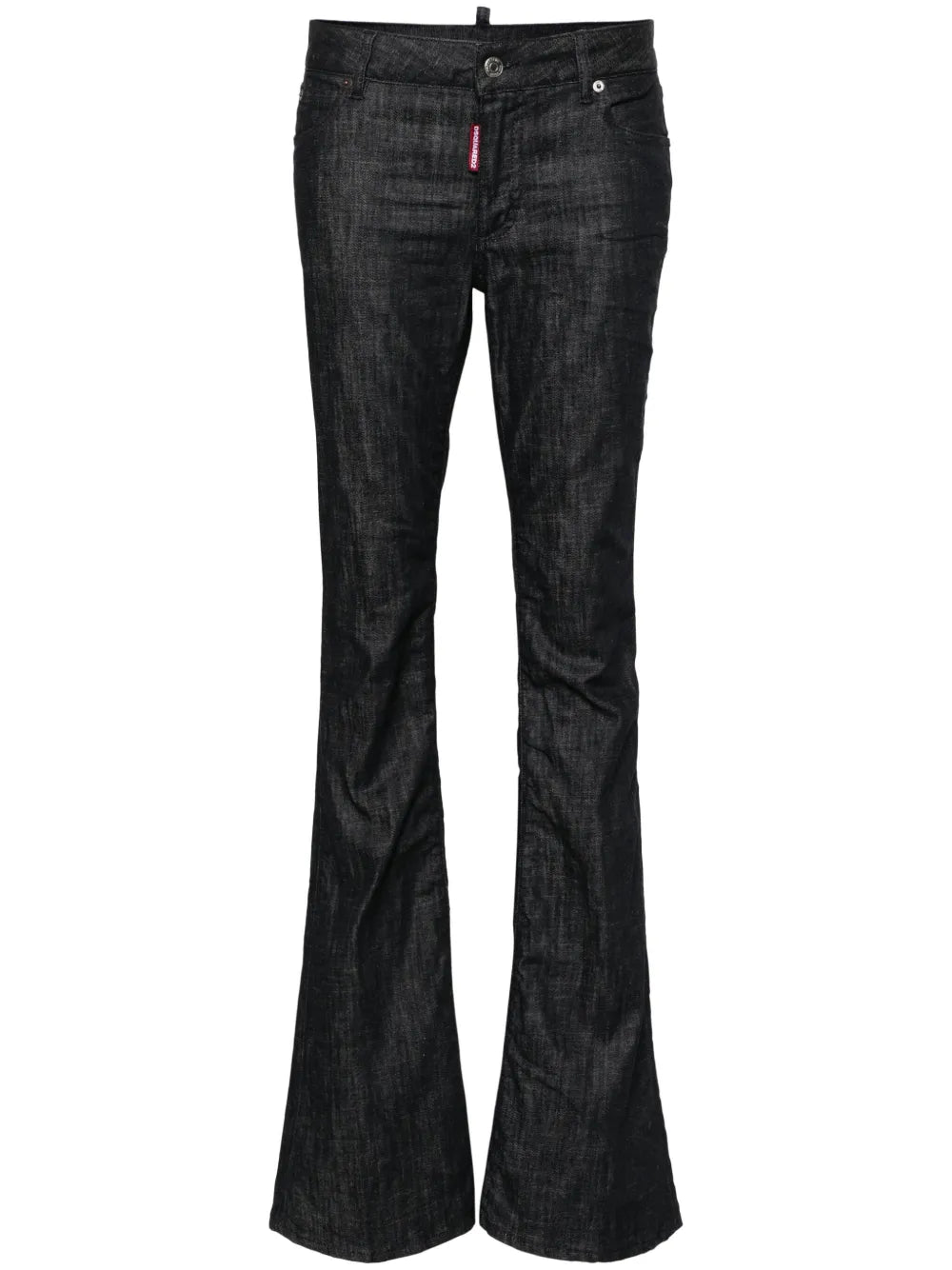 Mid-Rise Flared Jeans
