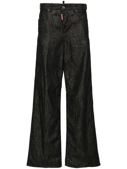 Traveller Mid-Rise Wide-Leg Jeans