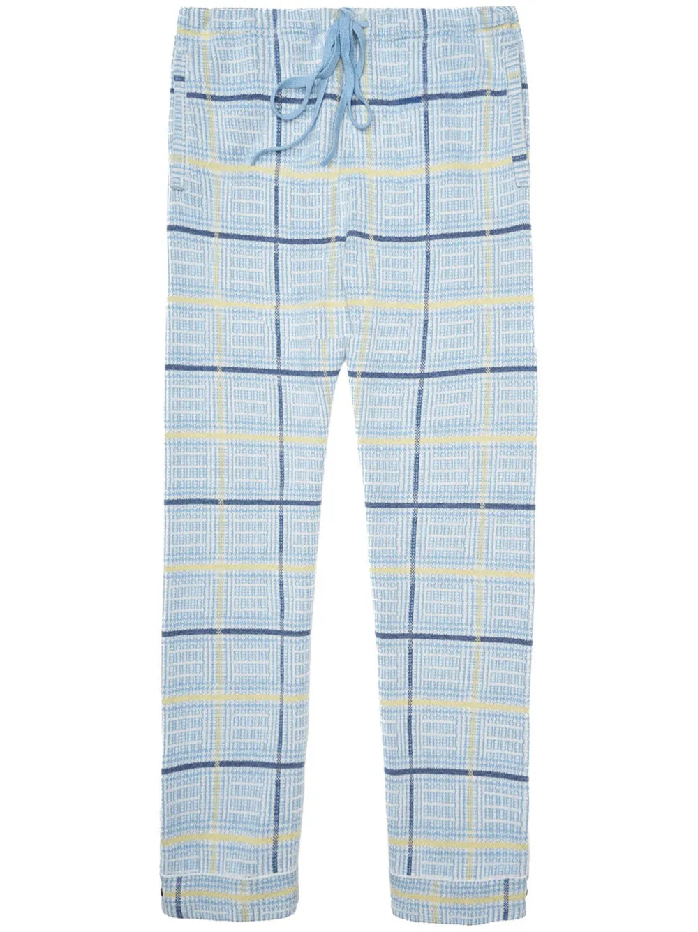 Check-Print Trousers