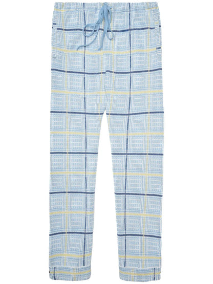 Check-Print Trousers