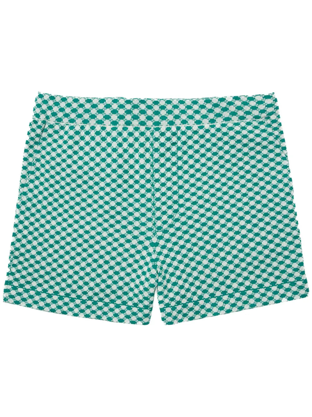 Geometric-Print Shorts