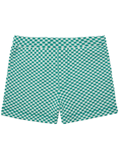 Geometric-Print Shorts