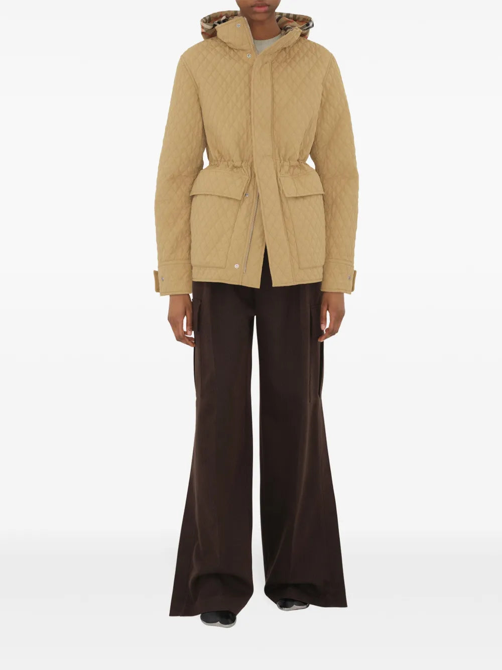 Quilted Hooded Jacket