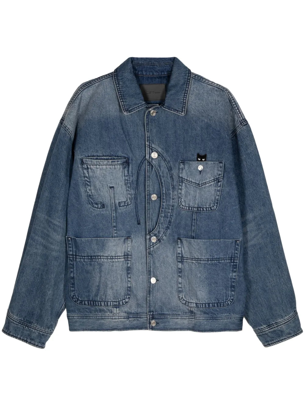 Panther Crescent Denim Jacket