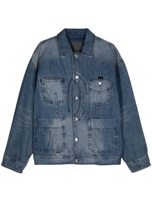 Panther Crescent Denim Jacket