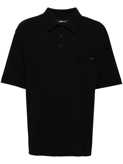 Embroidered-Logo Piqué Polo Shirt