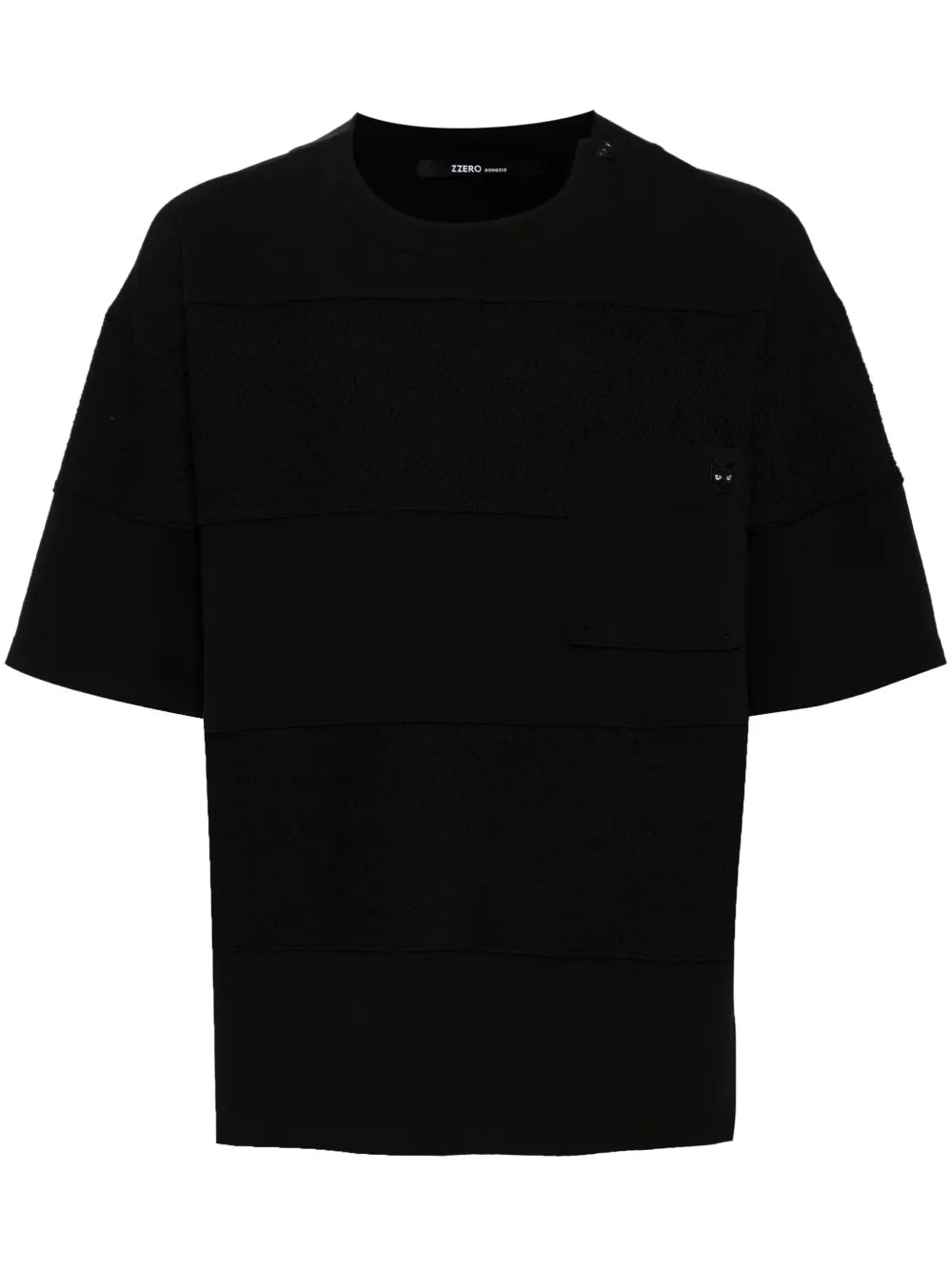 Panther Logo-Embroidered T-Shirt