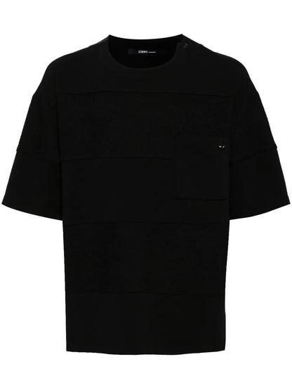 Panther Logo-Embroidered T-Shirt