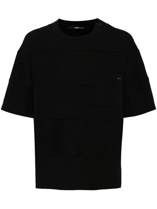 Panther Logo-Embroidered T-Shirt