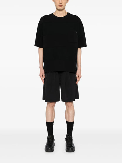 Panther Logo-Embroidered T-Shirt