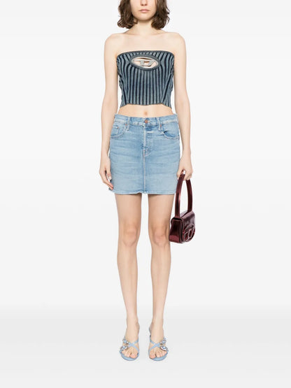 The Vagabond Denim Mini Skirt
