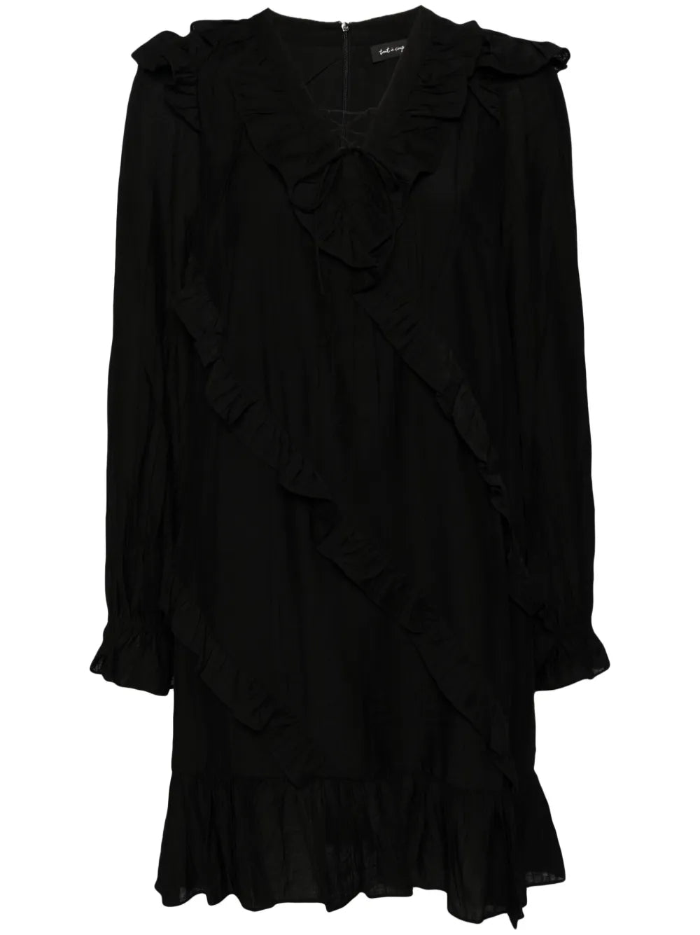 Ruffled Mini Dress