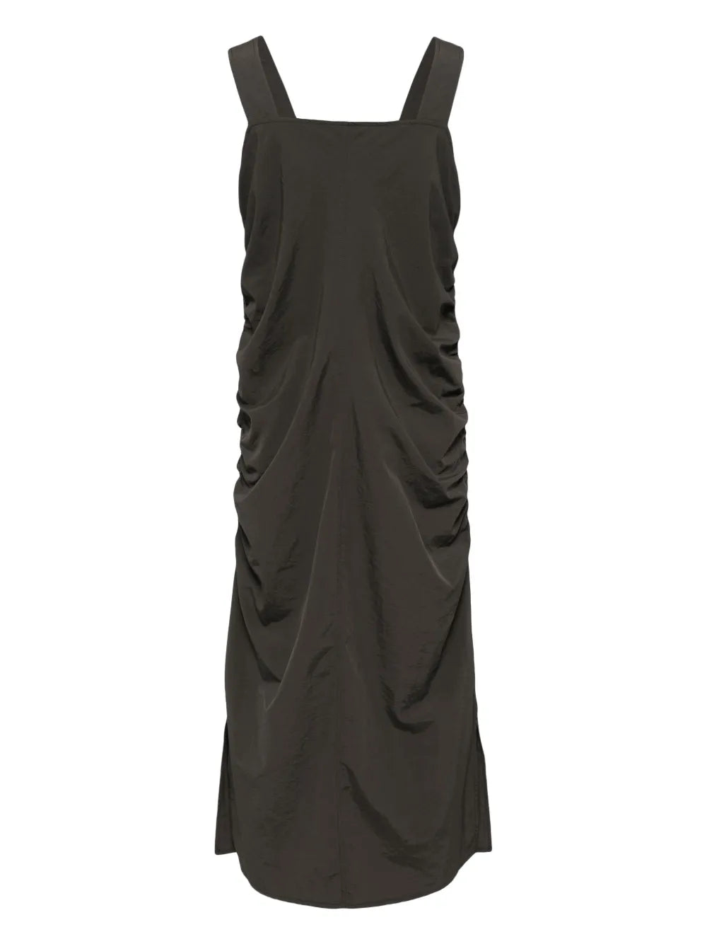 Zip Fastening Draped Dress