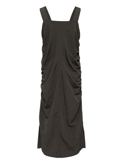 Zip Fastening Draped Dress