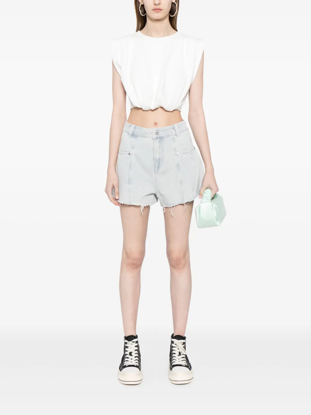 Patch Pocket Mini-Shorts