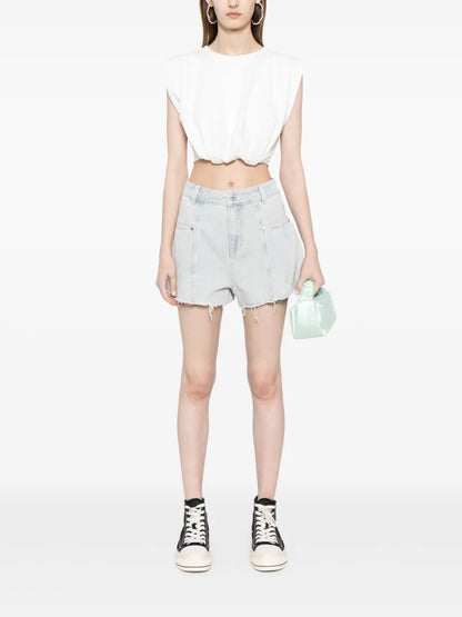 Patch Pocket Mini-Shorts