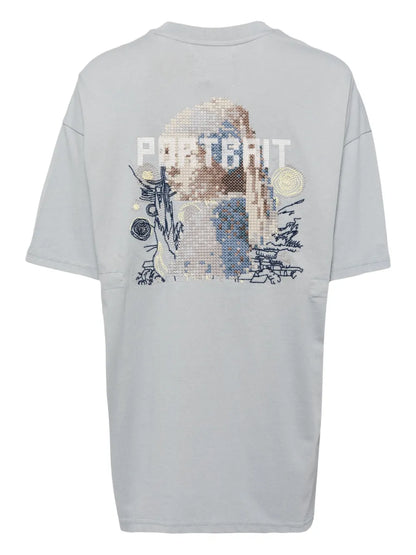 Embroidered Motif T-Shirt