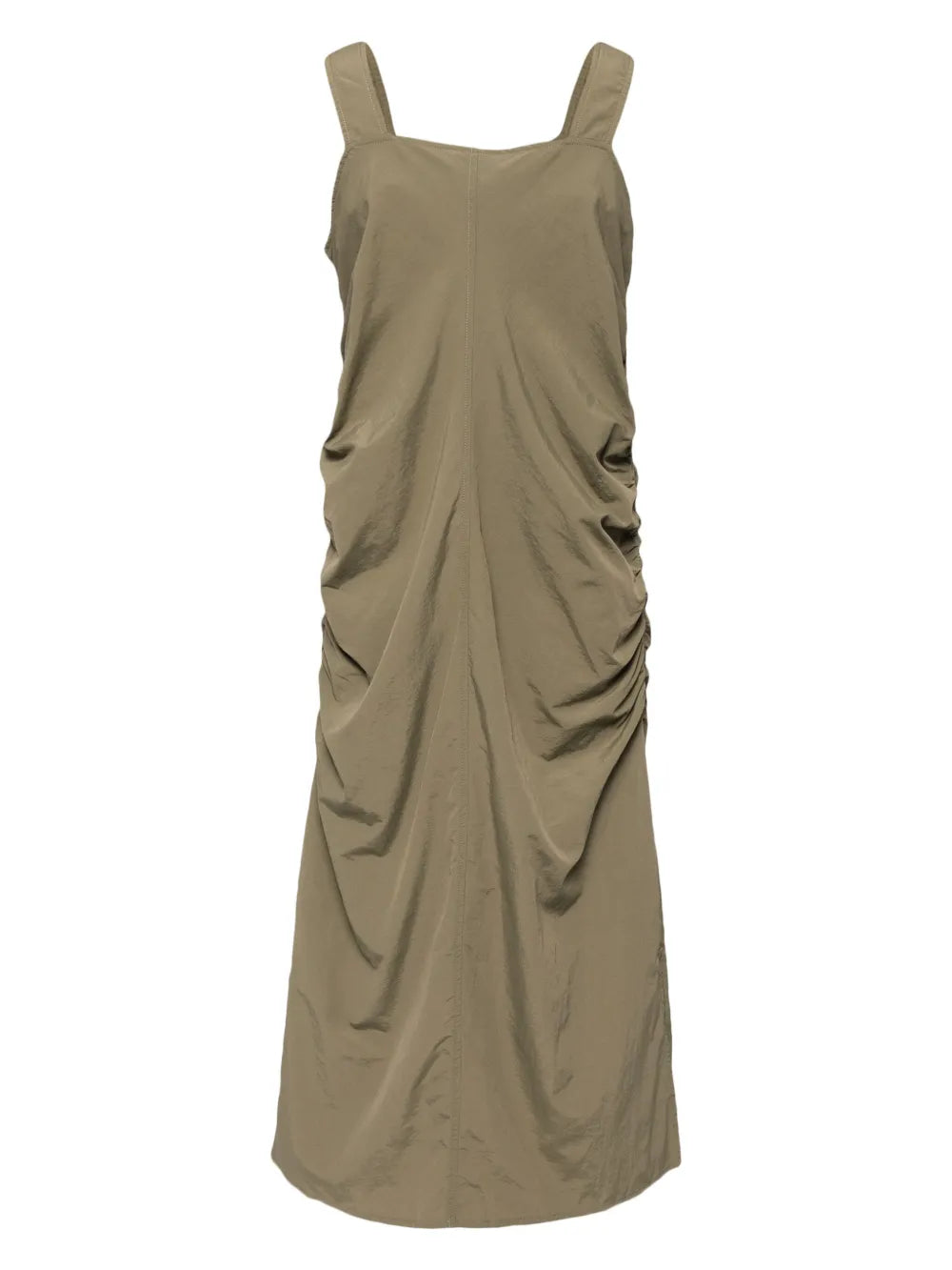 Zip Fastening Draped Dress