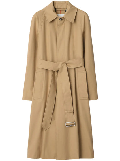 Long Gabardine Car Coat