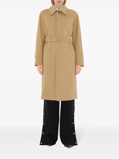 Long Gabardine Car Coat