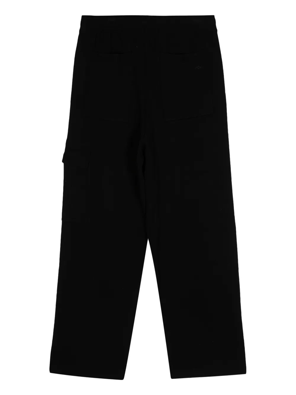Panther-Appliquéd Cotton Track Pants