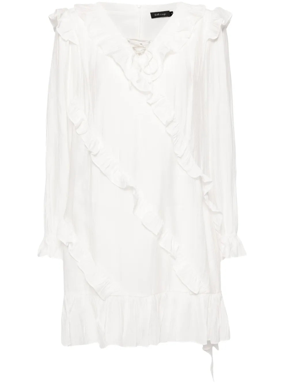 Ruffled Mini Dress