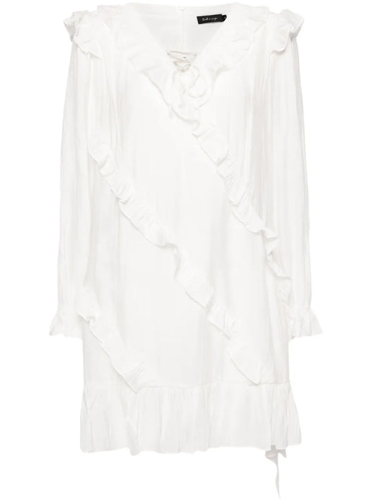 Ruffled Mini Dress