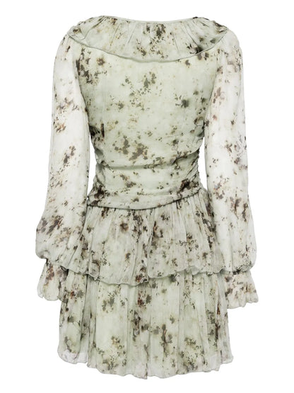 Layered Tulle Mini Dress