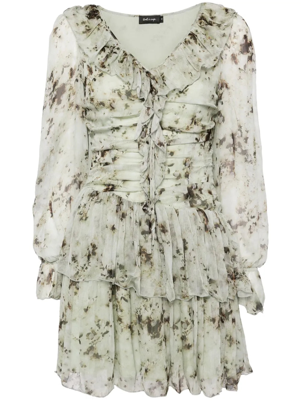 Layered Tulle Mini Dress