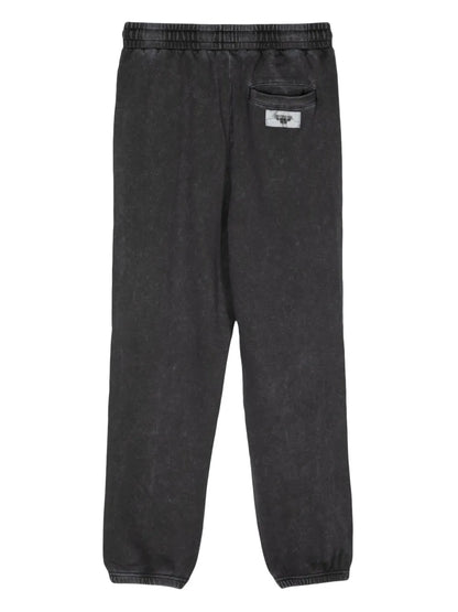 Drawstring Logo-Print Trousers