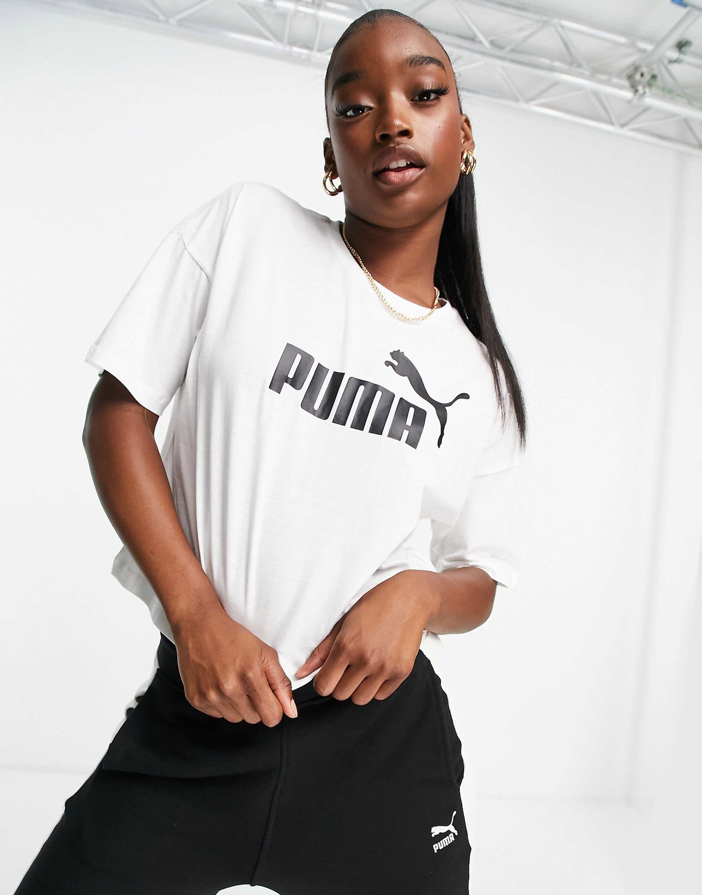 Essentials Logo Cropped T-Shirt