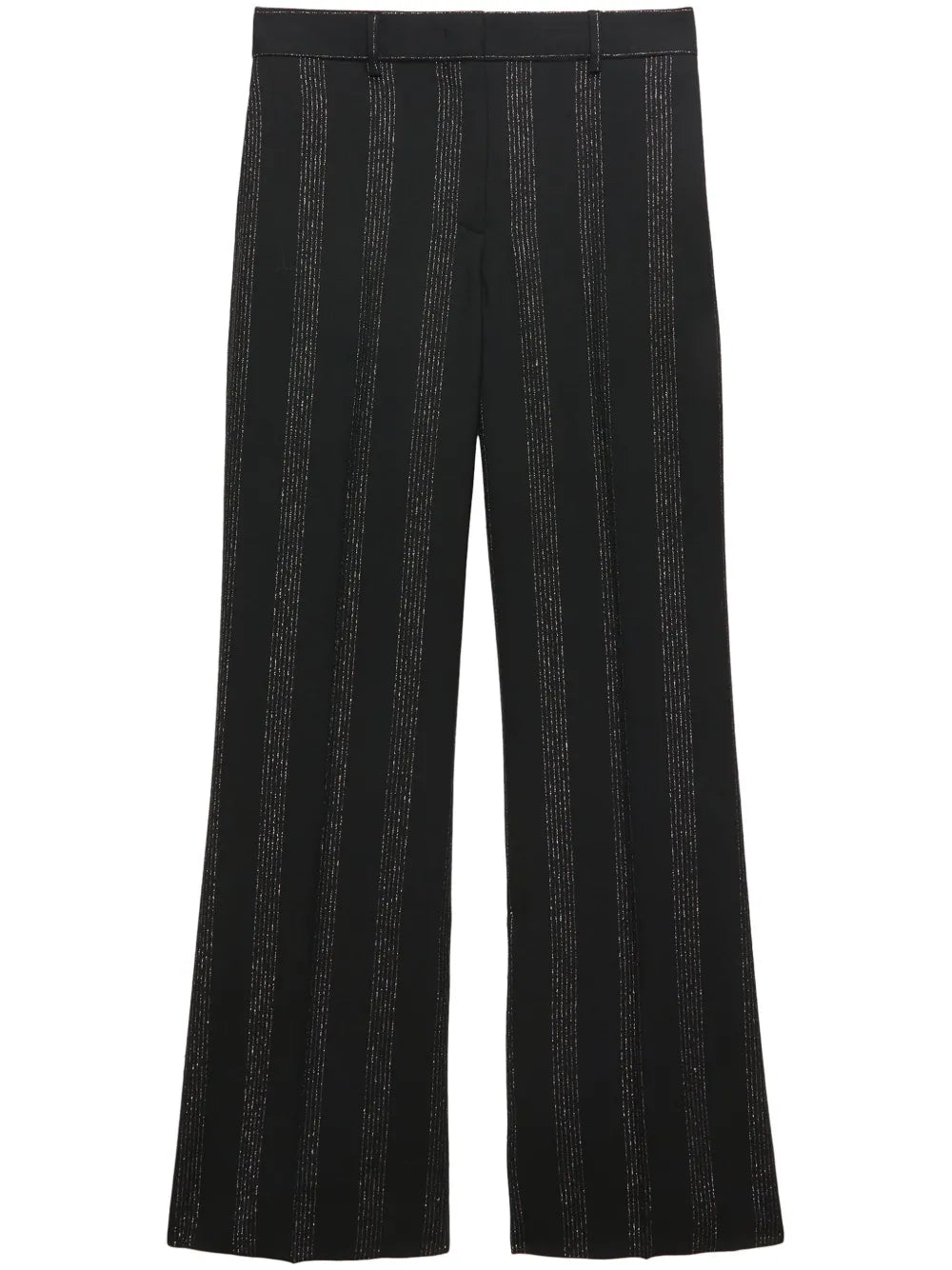 Striped Wide-Leg Trousers