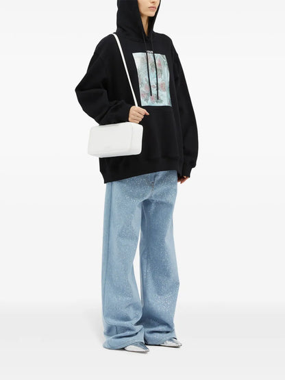 Graphic-Print Cotton Hoodie