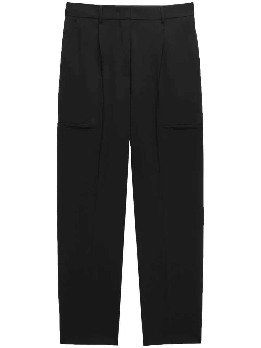 Mid-Rise Straight-Leg Jeans