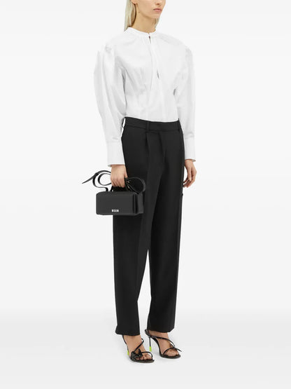 Mid-Rise Straight-Leg Jeans