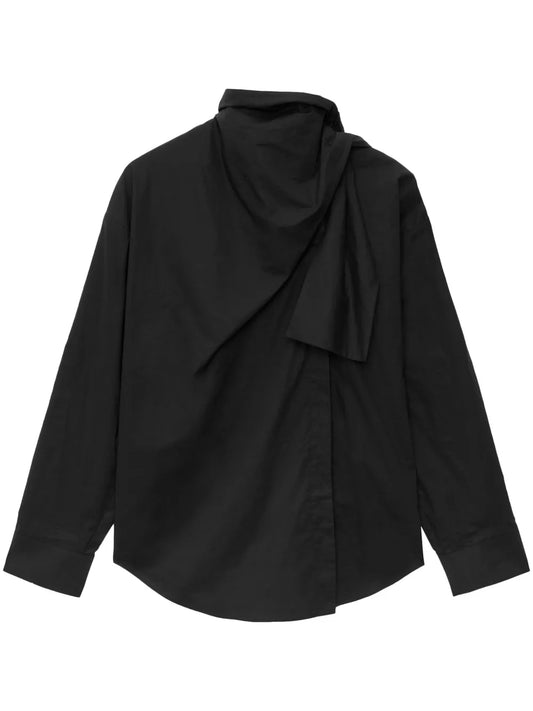 Gathered Twist Blouse