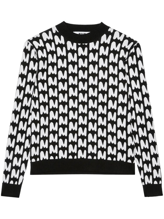 All-Over-Logo Sweatshirt