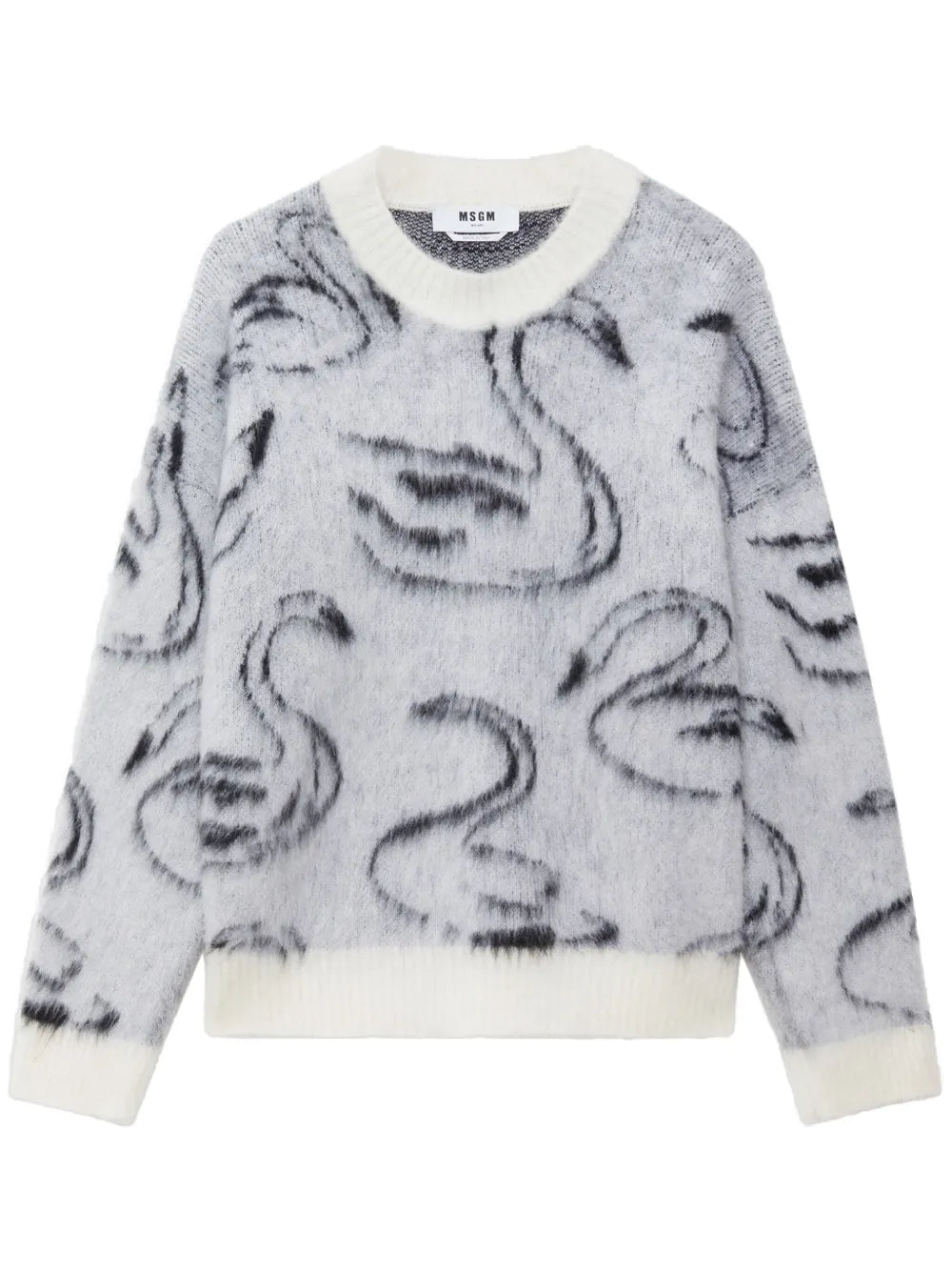 Printed Knit Jumper