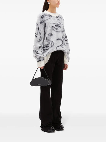 Printed Knit Jumper