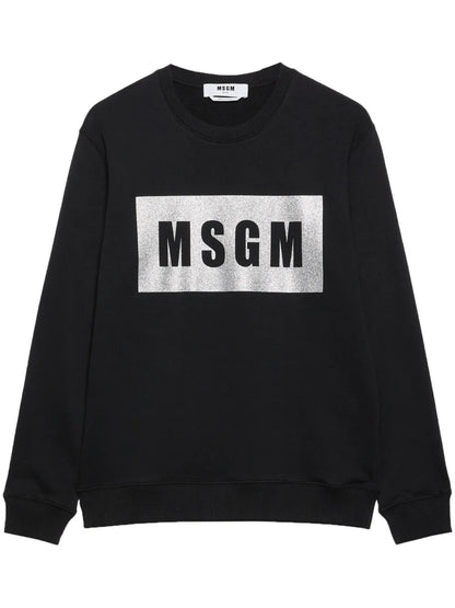 Logo-Print Cotton Sweatshirt