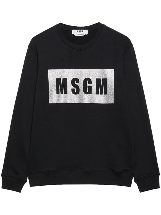 Logo-Print Cotton Sweatshirt