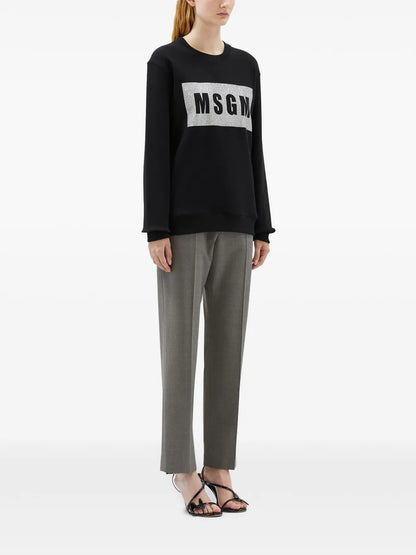 Logo-Print Cotton Sweatshirt