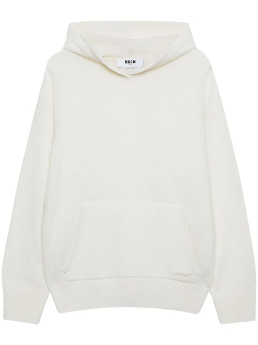 Logo-Embroidered Hoodie