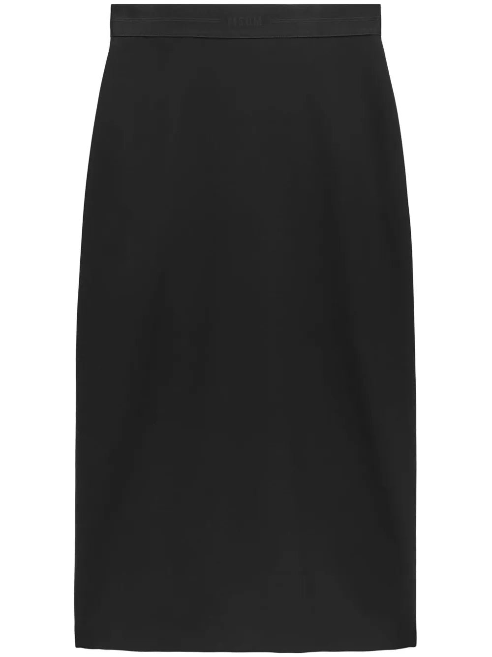 Logo-Print Maxi Skirt