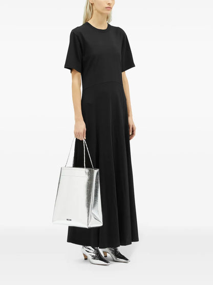 Logo-Embroidered Maxi Dress