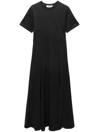 Logo-Embroidered Maxi Dress