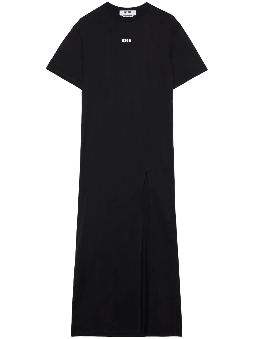 Logo-Print Cotton Maxi Dress