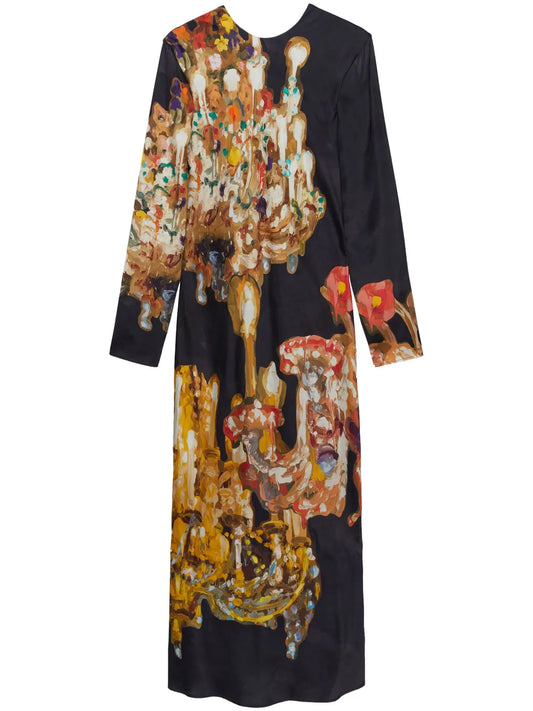 Printed Maxi Dress