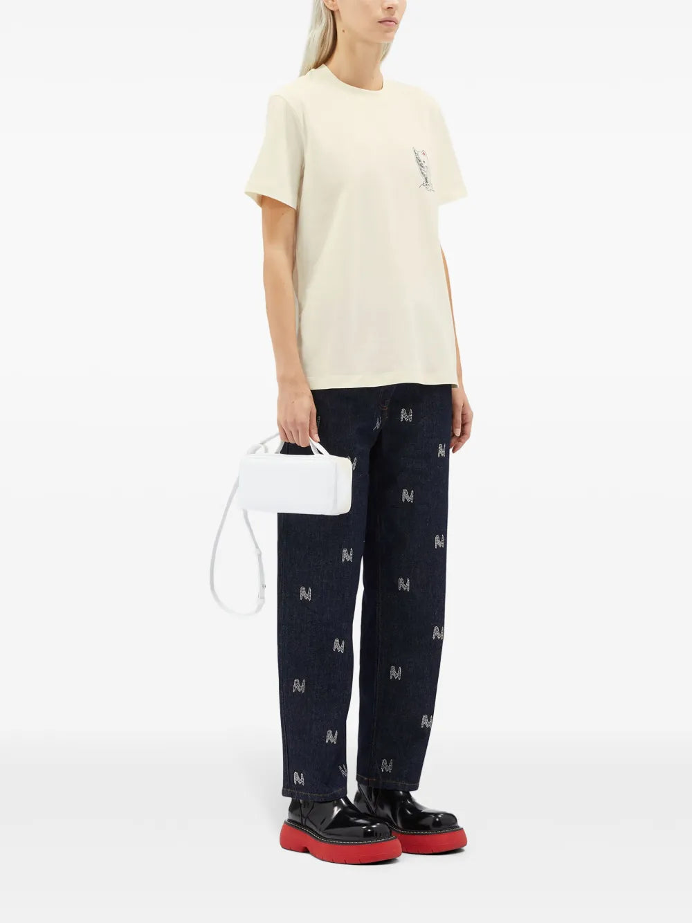 Graphic-Print Cotton T-Shirt
